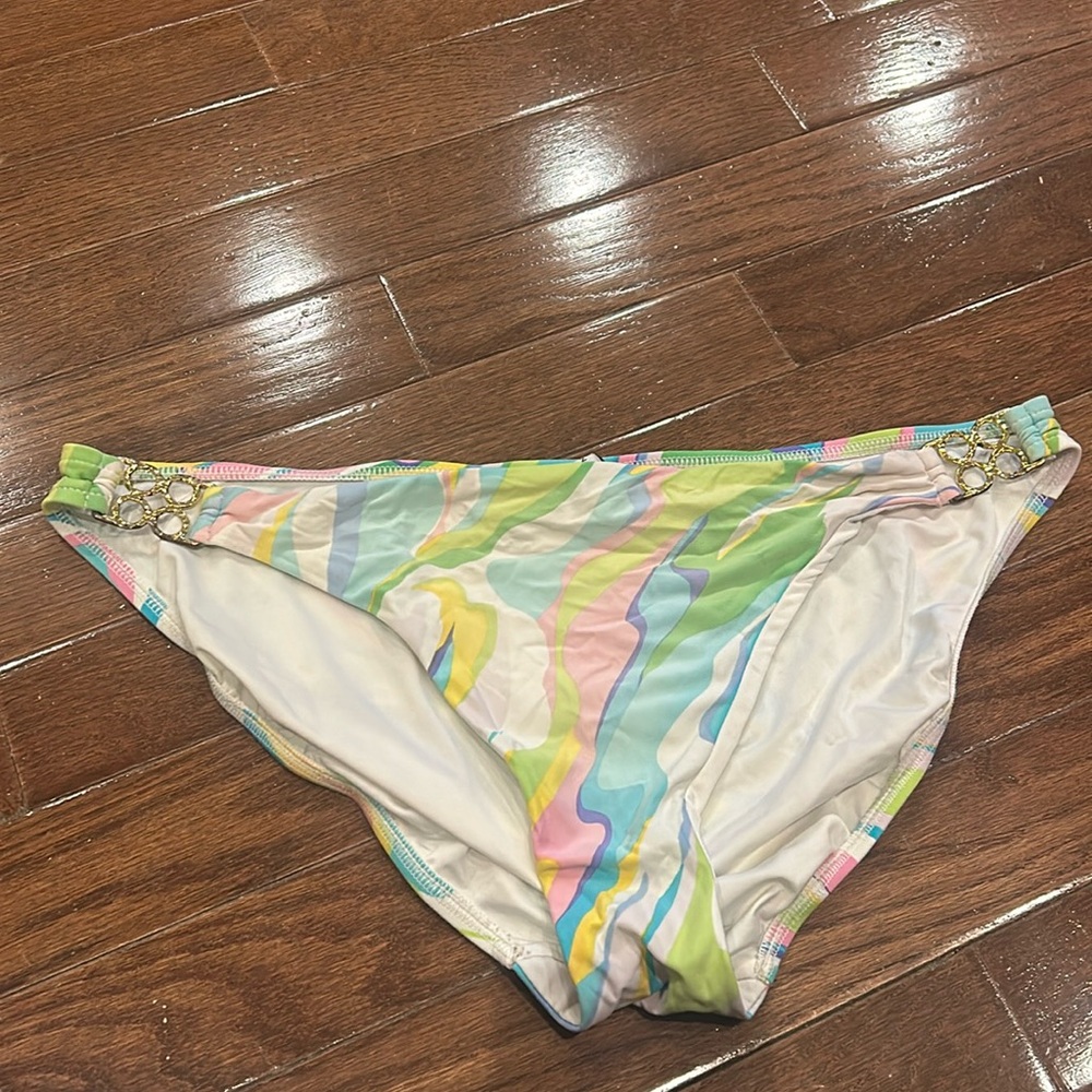 Trina Turk Bikini Bottom Bathing Suit Size 8